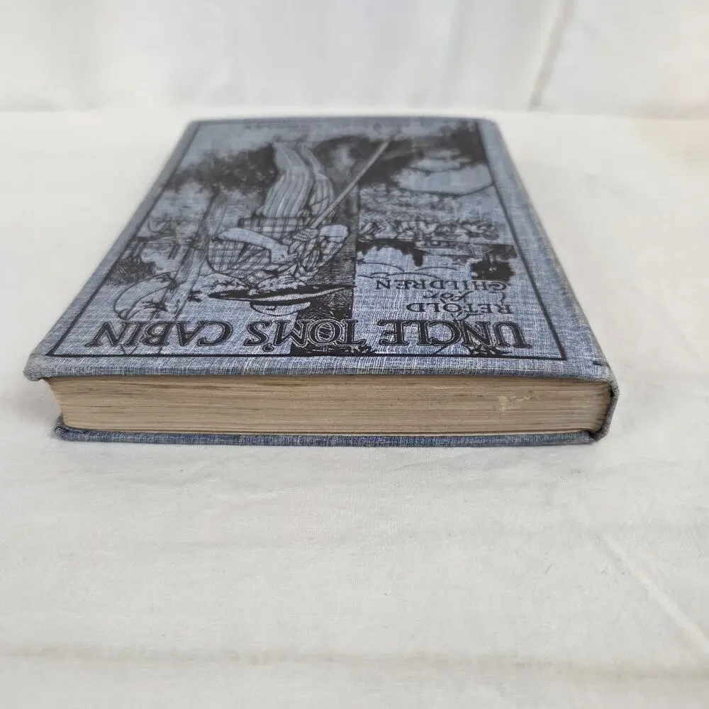 Uncle Toms Cabin Retold for Children 1914 Illustrated Hardcover Beecher Stowe